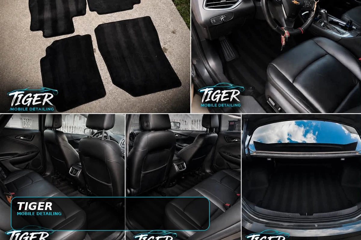 Detailed Jeep rear seating and door area